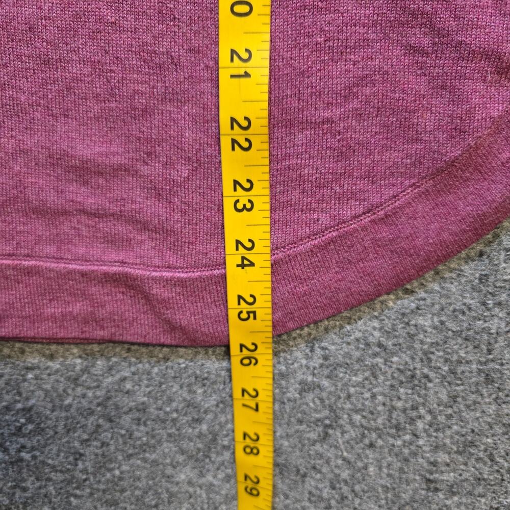 Fat Face Sweater Women Size 4 Pink Purple Wool Blend Long Sleeve Capsule Casual - Picture 6 of 9